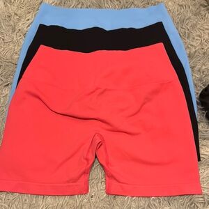 Women's Multi-Color Shorts Set